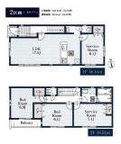 練馬区平和台1丁目土地間取り写真