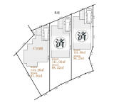 板橋区西台1丁目土地間取り写真