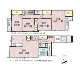 板橋区赤塚1丁目新築一戸建て間取り写真